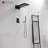 Herathena 3 Functions Thermostatic Luxury Shower System with Rough-in Valve-66097087