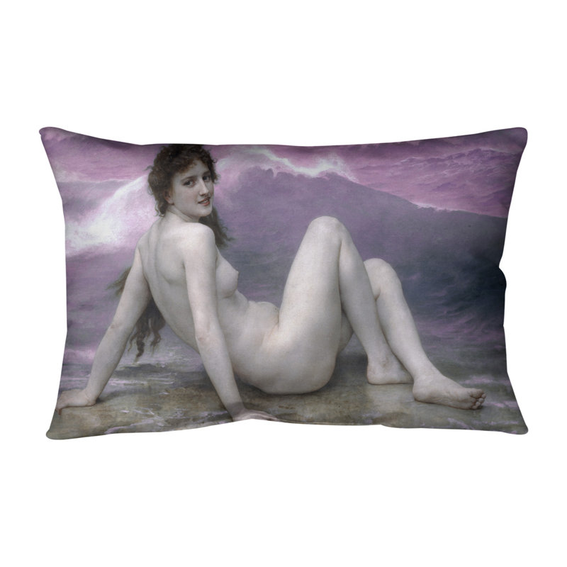 William-Adolphe Bouguereau la Vague, Bourre en polyester, Rose