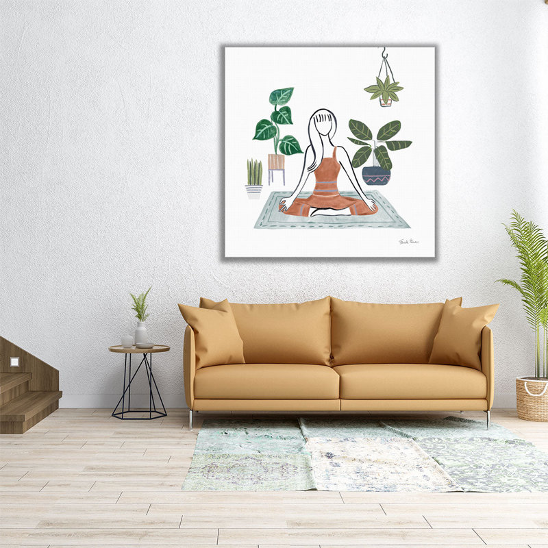 «Self Care II», reproduction d'art sur toile, H 12 po x l 12 po