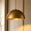 Luminaire suspendu en forme de dôme à 1 lumière Lodi-187717166-187717161