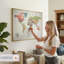 Our Travels Push Pin World Milstead II-107853108