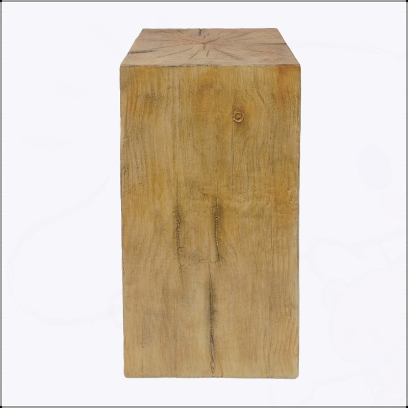Ensemble de tables de bout empilables de style rétro Retro, Naturel