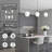 3-Light 36"W Nickel Modern Linear Pendant with Frosted Glass Shades for Kitchen Island or Dining Room-1679699099