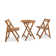 Solid Wood Patio Folding Table 