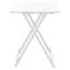 Celestyn Square Wood Metal Folding Outdoor Bistro Table , cm W cm D-35395137-35395150