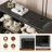 31.5" W Cube Bookcase With Tri-Color Sensor Light, Open Display Shelf-1016128788