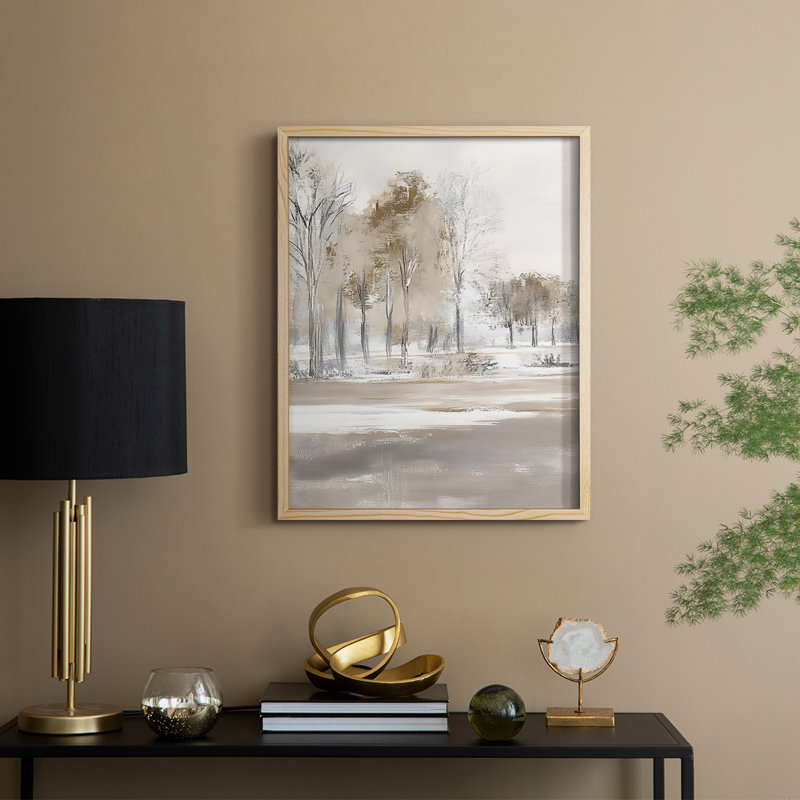 NAUTICAL Series XXXV, reproduction encadrée - bois massif, Naturel, H 15 po x l 12 po