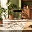 Tabouret de bar empilable en simili-cuir l 17,5 po x P 16 po x H 34 po Fuji (ensemble de 3)