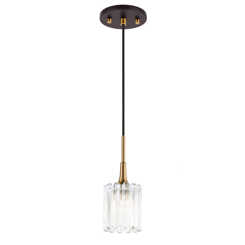 Romona 1 - Light Single Pendant, Halogen, Brass/Bronze