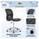 Serta Essential Armless Functional Task Chair with Breathable Mesh Back, Quality Foam Cushion Seat
