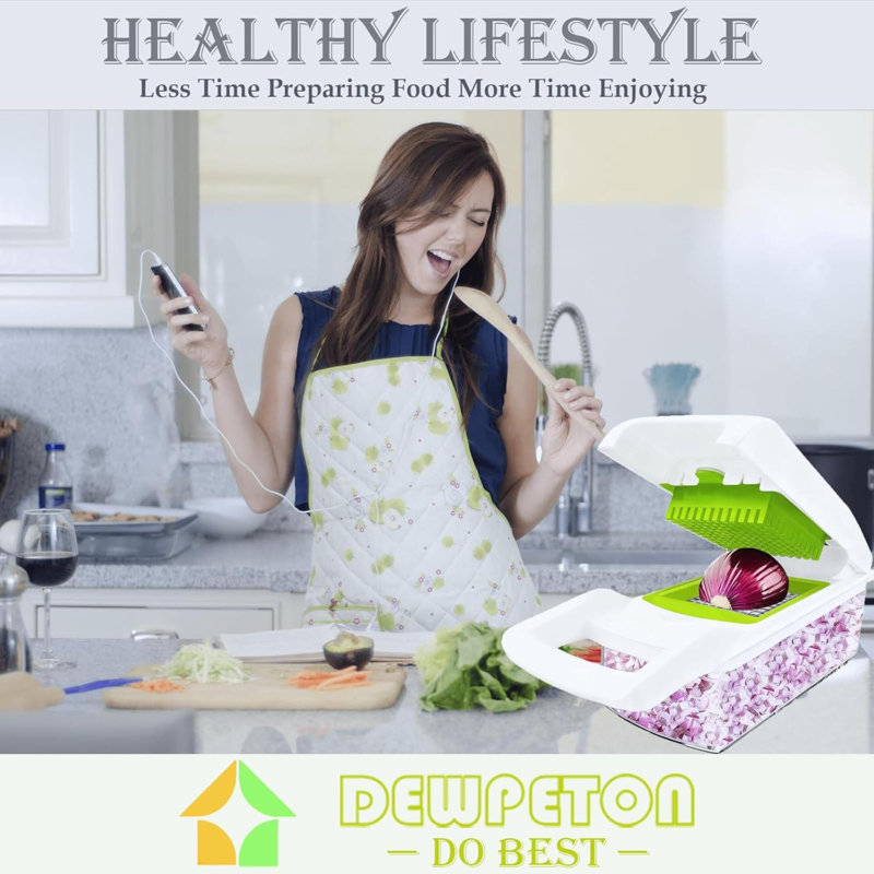 Hachoir à légumes avec hachoir à légumes Pro-Series Choppermandoline