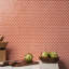 Eden 1" Rimmed Penny Round Matte Porcelain Mosaic Tile-42388063