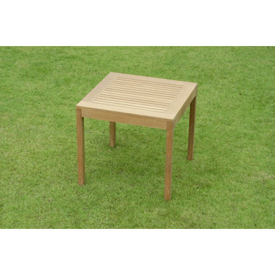 Monaya Square Teak Outdoor Dining Table , 31.5'' in. W 31.5'' in. D