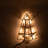Shell / Capiz Christmas Tree Topper - Lighted