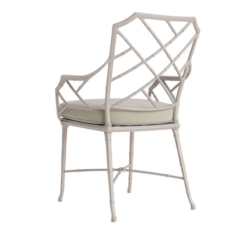 Calcutta Outdoor Dining Chair, Fusion Charcoal, Dove Smooth