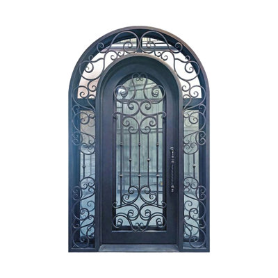 Granada Arabesque Single Iron Door