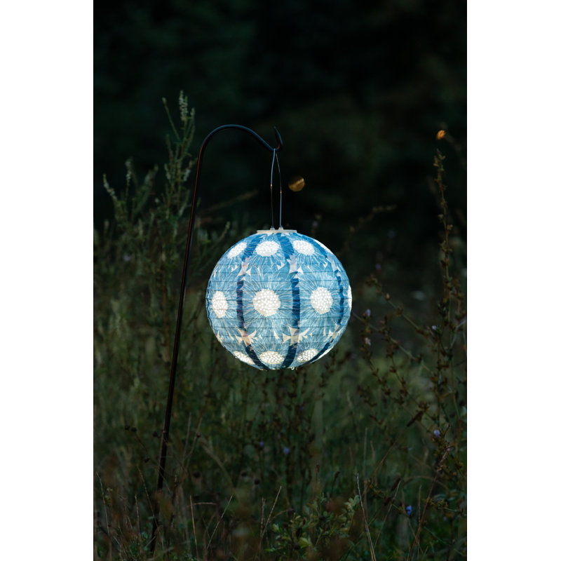 Lanterne solaire 12 po Stella, Bleu