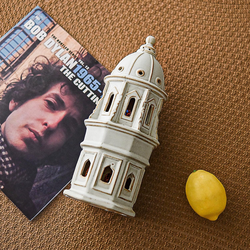 12.6" Ceramic European Dome Tower