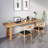 Burlywood Rectangular Solid Wood desk-1095728594