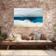 Beachfront Abstract Coastal Wall Art Print-1023148148