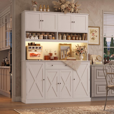 Garde-manger de 68 po de hauteur avec supports à nourriture