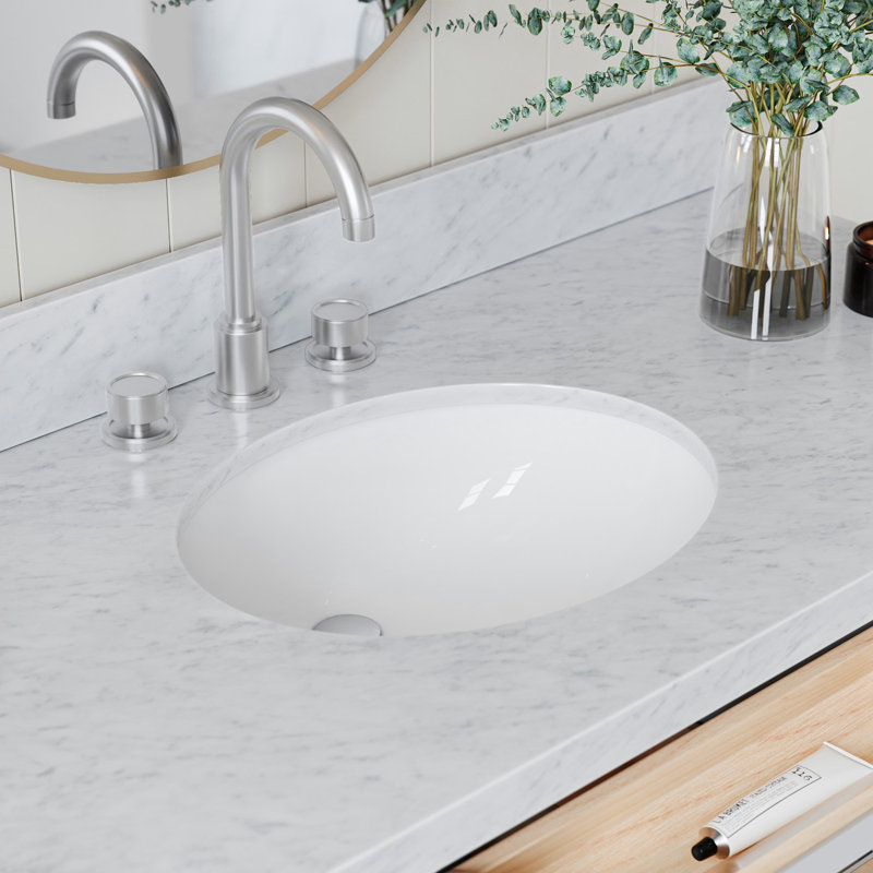 ARIEL Monroe 54 Single Sink Bathroom Vanity with Carrara Quartz Top, 49", Carrara White Marble, Gray