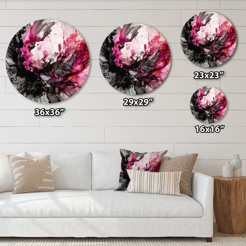 Décoration murale Marble Splash V, H 16 po x l 16 po x P 1 po