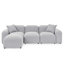Canapé modulaire en L 4 pièces-1752693883
