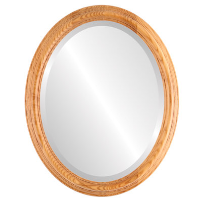 Worthing Wood Flat Wall Mirror