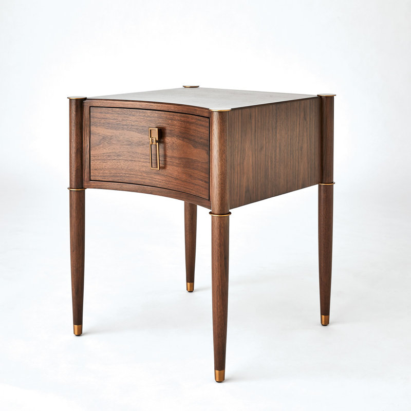 Solid Wood End Table