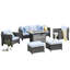 Ensemble de conversation en rotin avec coussins Jyron-98961578-98961575-98961577