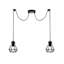 Chaela 2 - Light Black Cluster Pendant-1939147378