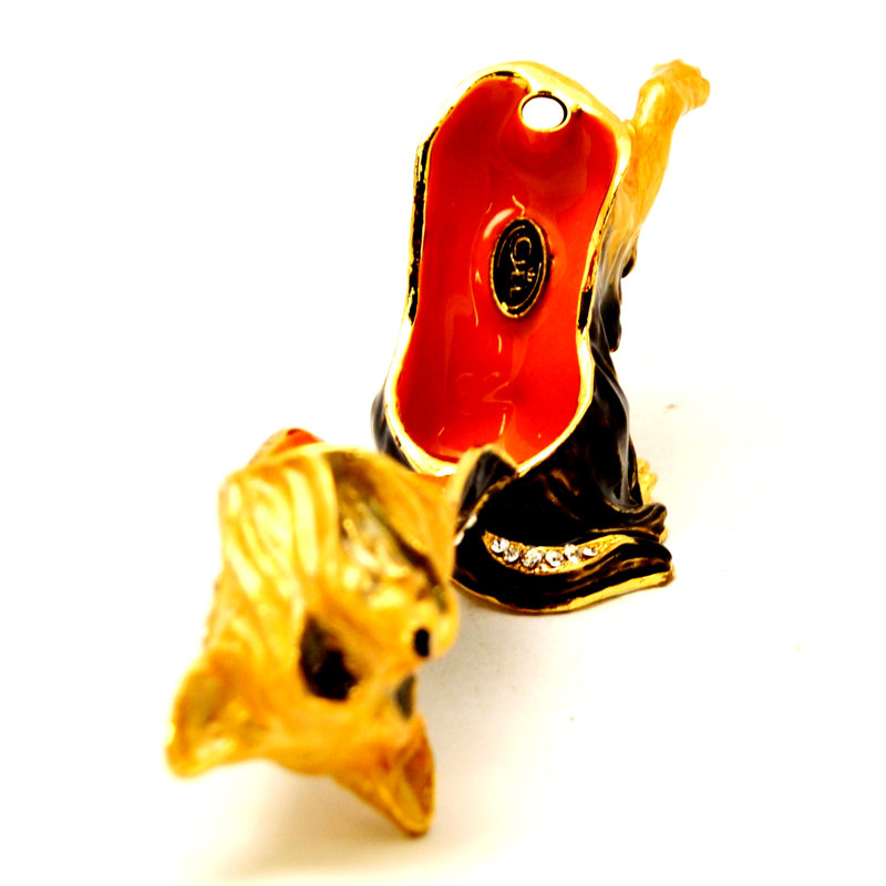 Yorkie Metal Decorative Box