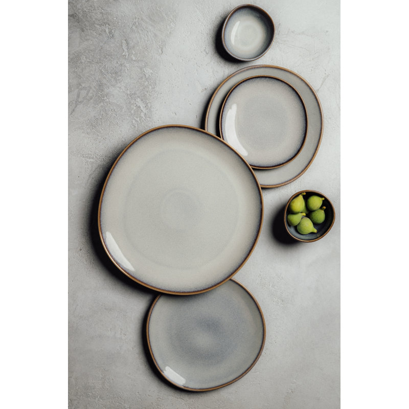 comme. par Villeroy & Boch - Assiette de service Lave Beige