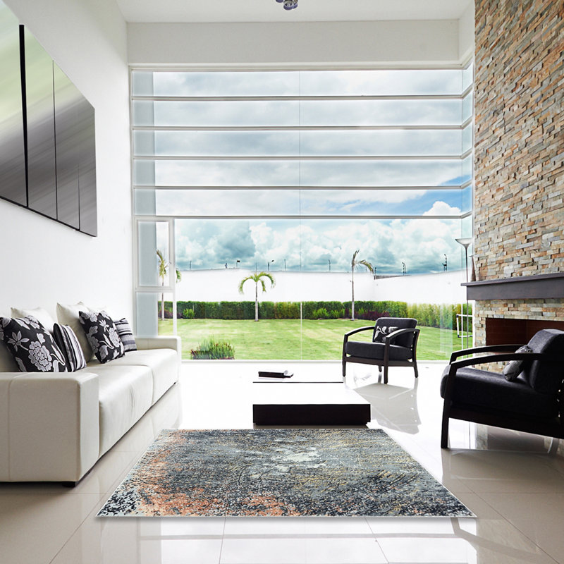 Tapis bleu, Carré 4 pi