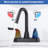 Centerset 2-handle Bathroom Faucet with Drain Assembly-104561463