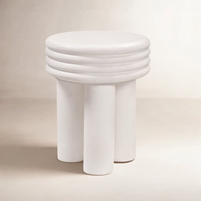 Ragan Concrete Top End Table
