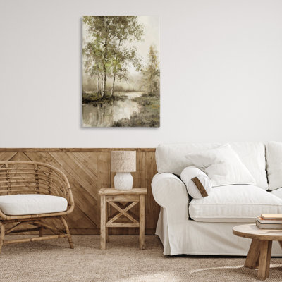 Spring River in Forest Canvas, design by T.C. Chiu