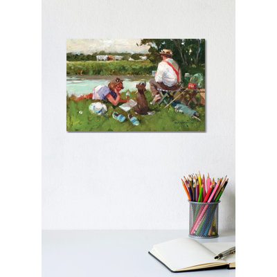 Out For The Day by John Haskins - Wrapped Canvas Gallery-Wrapped Canvas Giclée