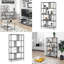Lizette 80cm W Metal Standard Bookcase-50585058-131446695