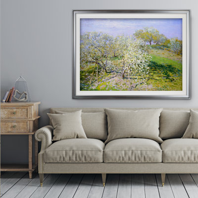" Fruit Trees In Bloom " by Claude Monet