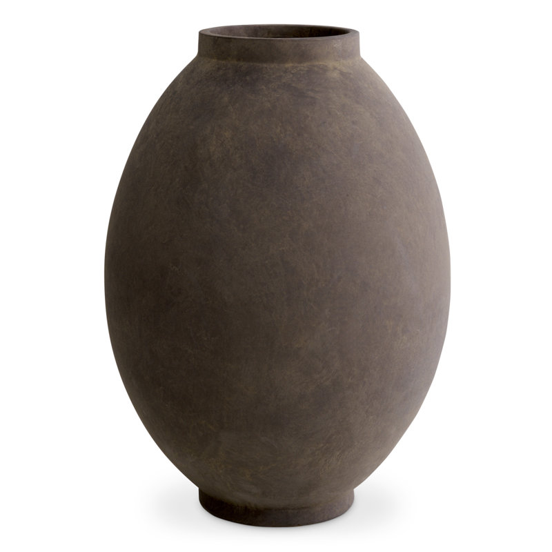 Moon Handmade Fiberclay Table Vase, 22.44" H x 15.75" W x 15.75" D