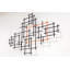 Rectangulation Handmade Metal Wall Decor by Karo Martirosyan