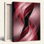 Red Wave, reproduction d'art sur toile, ensemble de 1-129026793-129026796