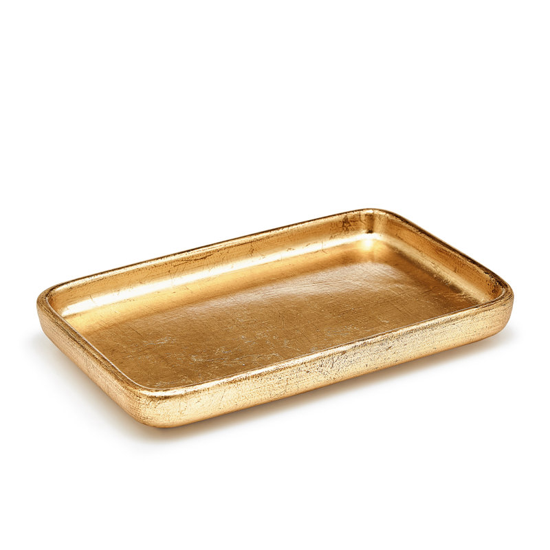 Ava Bathroom Tray, Gold