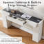 Console 63 po avec tiroir et canapé en bois 63 po pour le salon du couloir d'entrée-1259266291
