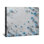 «Blue Flowers» toile tendue avec châssis - Décoration murale florale en plusieurs tailles