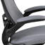 Mid-Back Mesh Swivel Ergonomic Task Office Chair with Flip-Up Arms-364075254-364075248