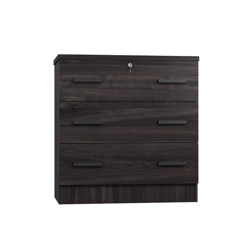 3 Drawer Chest, Tabacco