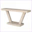 Table basse rétro en bois vieilli à 2 niveaux, peu encombrante pour le salon d'entrée, placage en bois massif durable